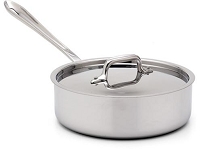 All-Clad 2 QT Stainless Saucier with Lid $129.99